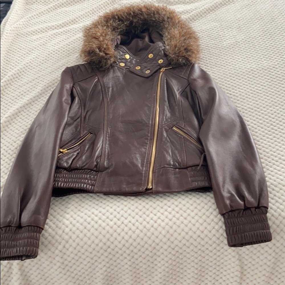 Moda international  leather jacket - Picture 2 of 11